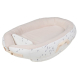 Кокон для сна с ограничителем Voksi Baby Nest Premium (White Flying)