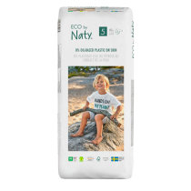 Одноразові дитячі підгузки ECO BY NATY, розмір 5, 40 шт