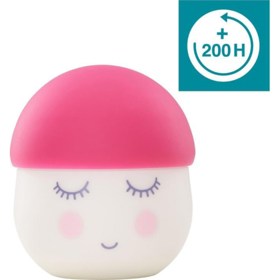 Нічник м'який Babymoov Squeezy Nightlight (pink) - фото | Интернет-магазин автокресел, колясок и аксессуаров для детей Avtokrisla