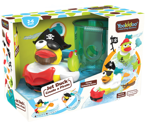 Игрушка для воды Yookidoo Пират Джек - фото | Интернет-магазин автокресел, колясок и аксессуаров для детей Avtokrisla