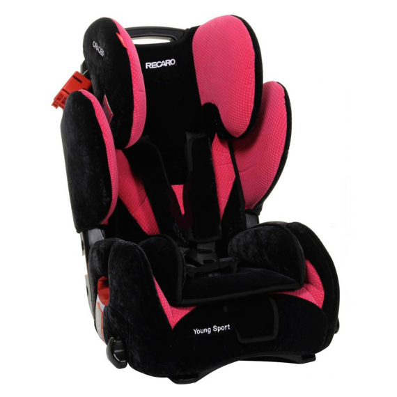 Автокрісло RECARO Young Sport (Microfibre Pink) - фото | Интернет-магазин автокресел, колясок и аксессуаров для детей Avtokrisla