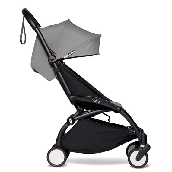 Шасси BABYZEN YOYO² с цветным комплектом Plus 6+ (Black / Grey) - фото | Интернет-магазин автокресел, колясок и аксессуаров для детей Avtokrisla