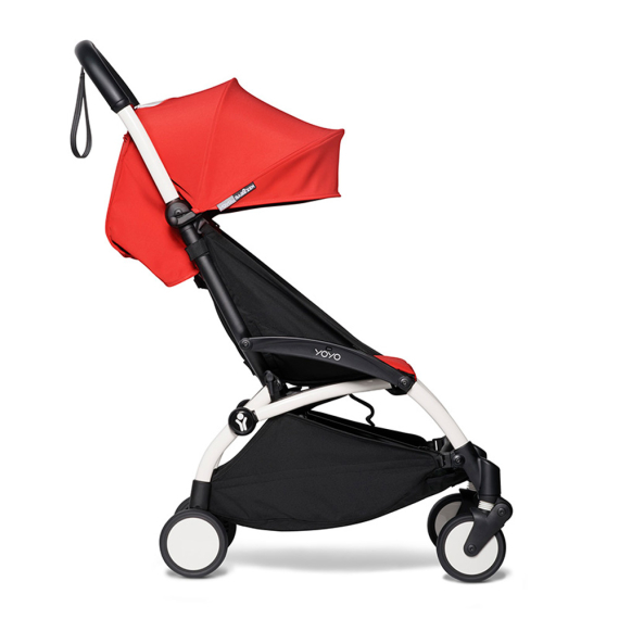 Шасі BABYZEN YOYO² з кольоровим комплектом Plus 6 + (White / Red) - фото | Интернет-магазин автокресел, колясок и аксессуаров для детей Avtokrisla