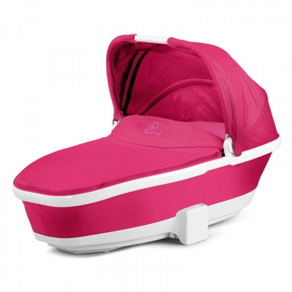 Люлька к коляске Quinny Moodd (Pink Passion) - фото | Интернет-магазин автокресел, колясок и аксессуаров для детей Avtokrisla