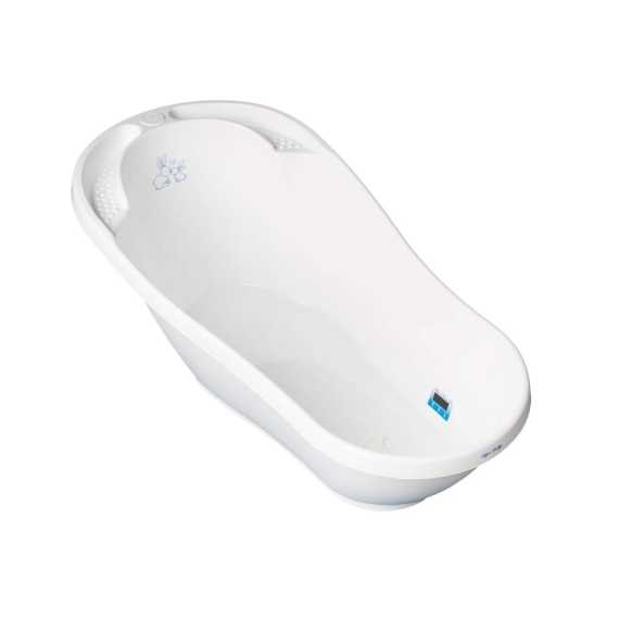 Ванна дитяча зі зливом Tega Baby Bunny 92 см (white) - фото | Интернет-магазин автокресел, колясок и аксессуаров для детей Avtokrisla