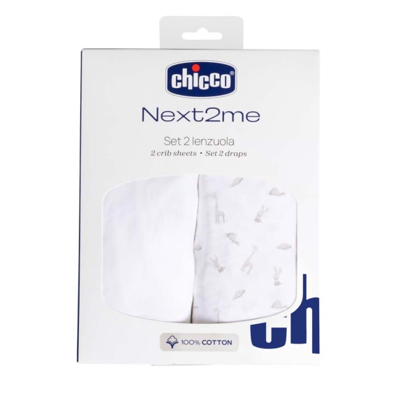 Набір постільної білизни для ліжка Chicco Next2Me, 2 предмети (колір 91) - фото | Интернет-магазин автокресел, колясок и аксессуаров для детей Avtokrisla