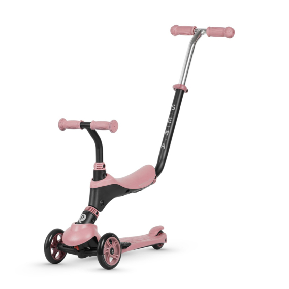 Самокат трехколесный детский Qplay Sema (Pink) - фото | Интернет-магазин автокресел, колясок и аксессуаров для детей Avtokrisla