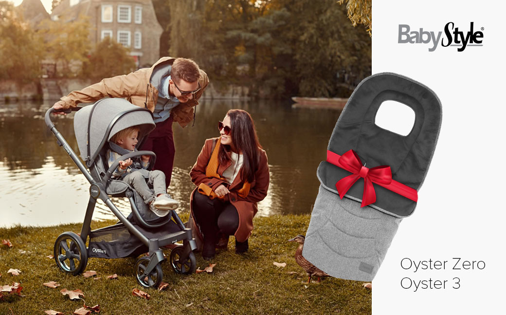 Теплый чехол в подарок к коляскам Babystyle Oyster - фото Теплый чехол в подарок к коляскам Babystyle Oyster - фото - акция в интернет-магазине Avtokrisla