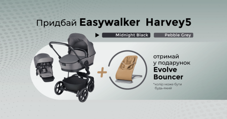 Шезлонг в подарунок до візочків Easywalker Harvey 5! - фото - акция в интернет-магазине Avtokrisla